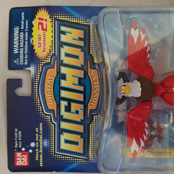 Digimon Season 2 Aquilamon Action Feature figure - Picture 3 of 5